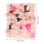 6 panneaux de fleurs artificielles pour décoration de fête-100247907