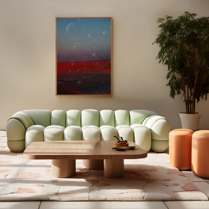 Desert Cosmos Print,  60cm H x 42cm W