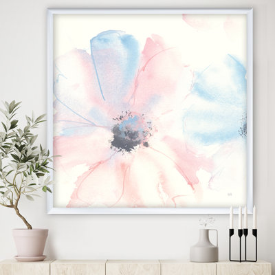 " Pink Shabby Floral I "