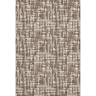 Premium Machine Washable Crumley AMF1059 Lines Rug_AMF1059BR