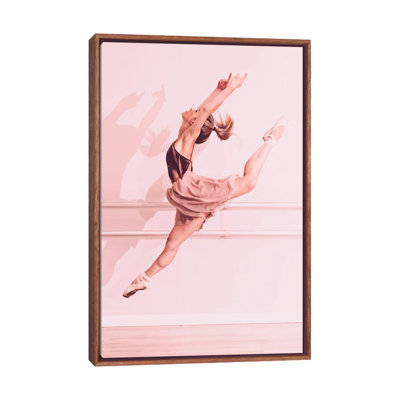 Bailarina #2 1 Piece Single Picture Frame and Floater Frame Wall Art on Canvas