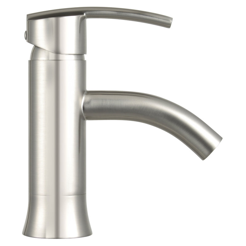 Waverly Single-Hole Single-handle Bathroom Faucet, Brushed Nickel