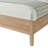 Arden Solid Wood Panel Bed - King, Light Driftwood-87732044-87732043