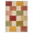 Tessera Checkered Machine Washable Pink / Beige / Yellow / Green Indoor Area Rug with Non-Slip Backing-353549032