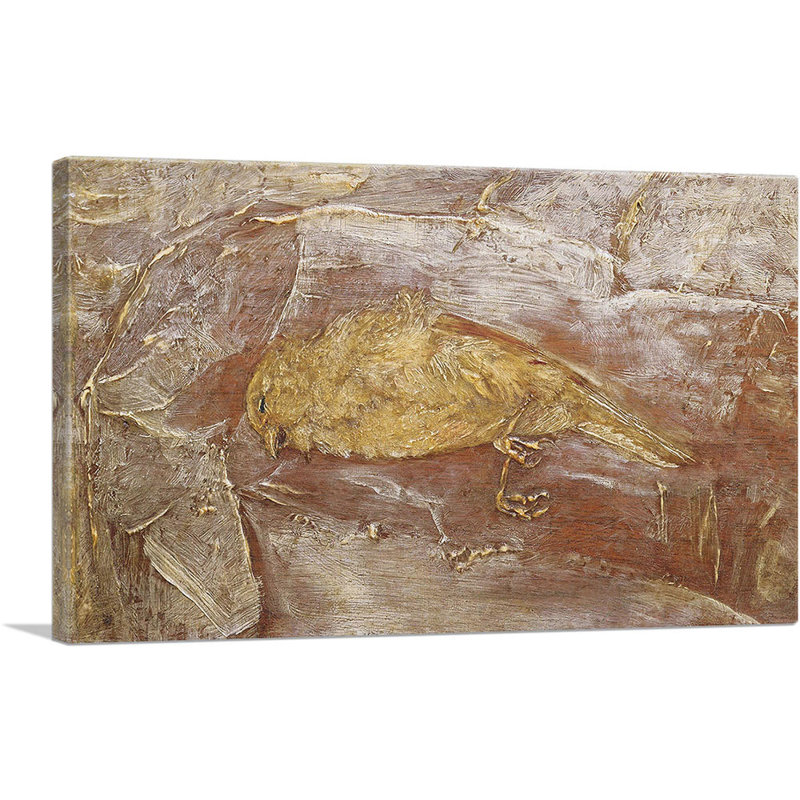 «Dead Bird 1890» par Albert Pinkham Ryder, reproduction d'art sur toile tendue, H 12 po x l 18 po x 1,5 po