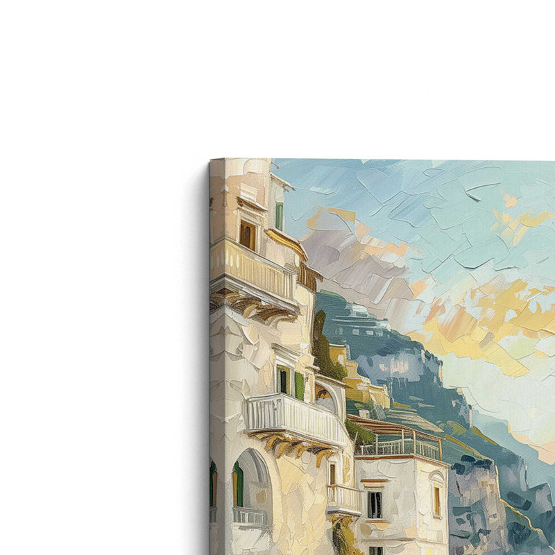 _Positano Azure Retreat, reproduction sur toile, Toile tendue, H 30 po x l 20 po x P 1,25 po