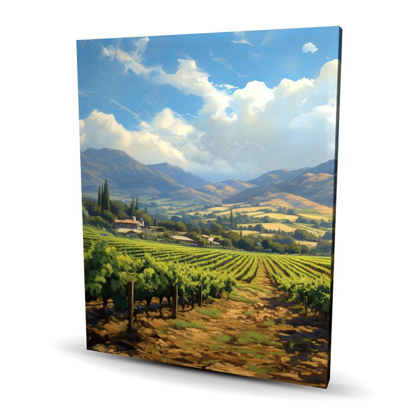 Exotic Farm - Green Landscapes Canvas for Home Decor