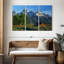Grand Teton Mountains Barn Art, reproduction d'art sur toile-981743325