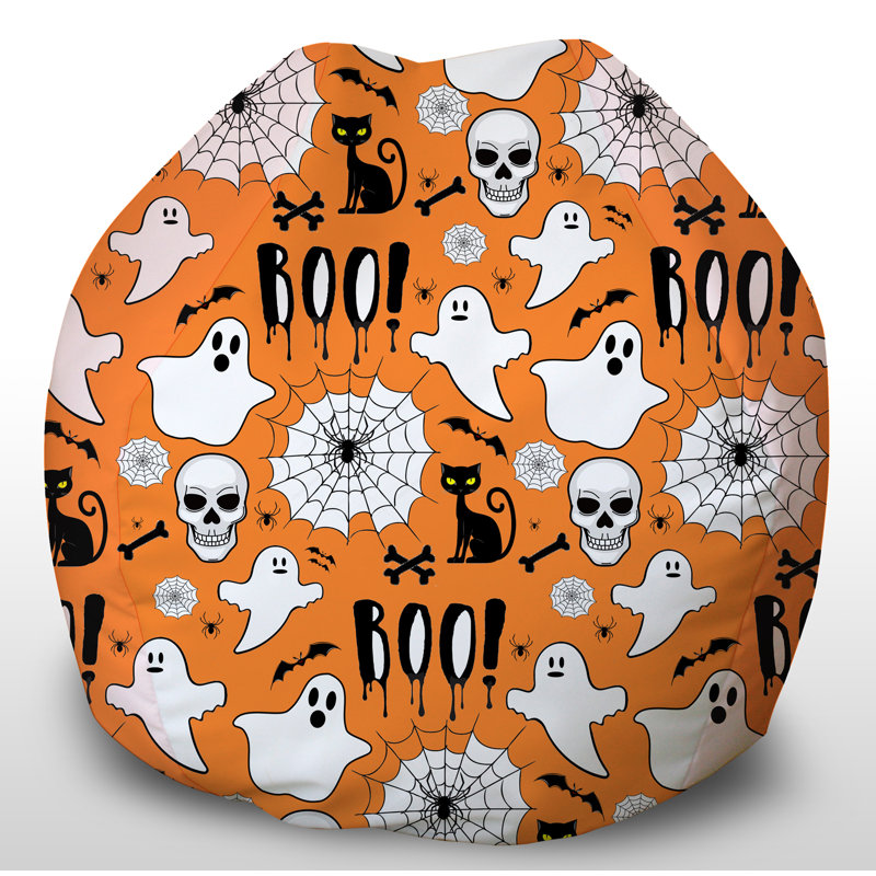 Outdoor Friendly Classic Bean Bag, Orange