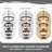 Large Round 12-light Farmhouse Chandelier (18 Inch Black) - Modern Foyer Lighting Fixture For High Ceilings & Entry Staircase-1859429155