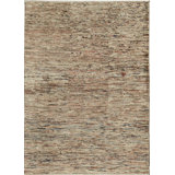 Afghan One-of-a-Kind Rectangle 4' X 5'9" Hand Knotted Area Rug