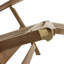 150cm Long Reclining Teak Single Chaise