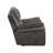 Gray Microfiber Power Recliner - Plush Modern Design, USB Port, Solid Wood Frame-850523928