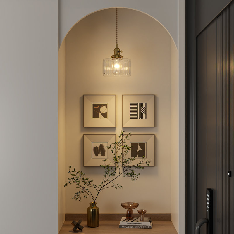 Alena 1 - Light Single Pendant With Rotary Knob Switch