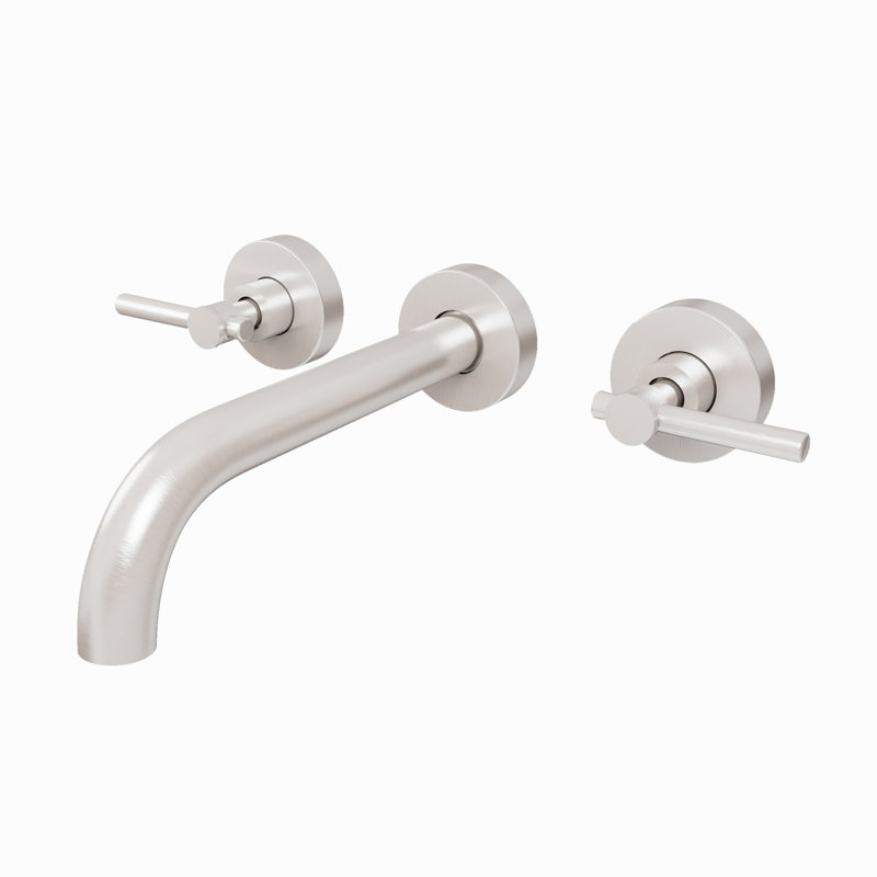Nile Bathroom Tub Filler, Brushed Nickel