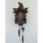  German Quartz Cuckoo Clock with Leaves, Bird, Fox & Grapes