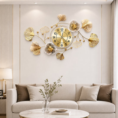 Horloge murale décorative de style ferme moderne