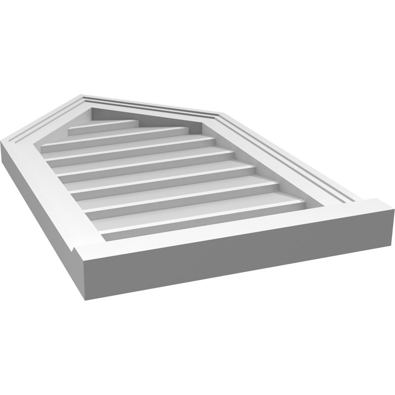 Ventilateur à pignon en uréthane non-fonctionnel Signature, H 28 po x l 16 po x P 2 po