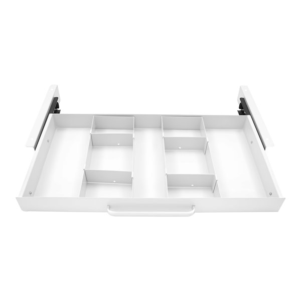 Under Desk Mounted Sliding Pull-Out Drawer Height Lebanon