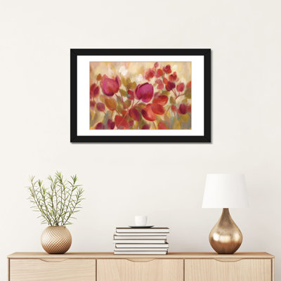 « magenta tropical », impression sur toile
