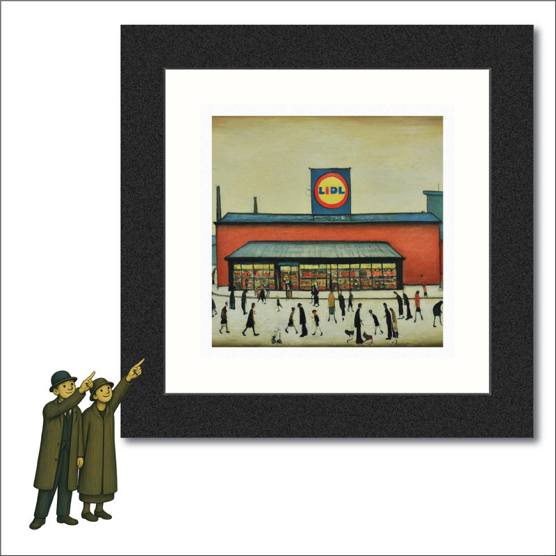 Lowry - Single Picture Frame Print on Giclée