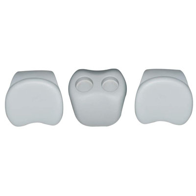 Hot Tub Alpine Spa Hot Tub Luxury Comfort Set Accessory Kit (Two Headrests & Cup/Drink Holder)
