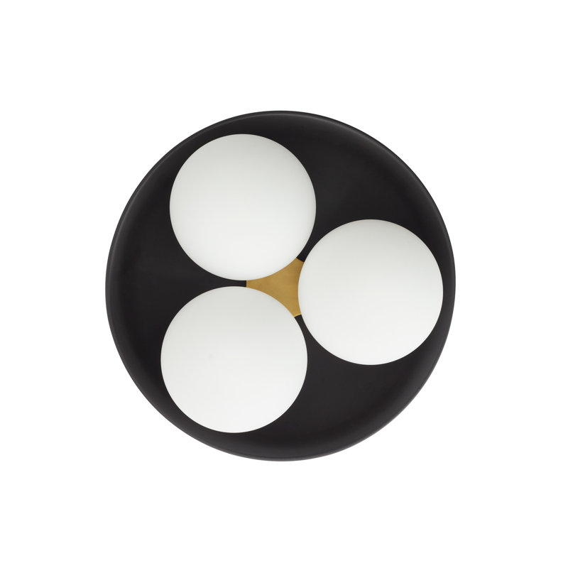Glaze Large Flush Mount