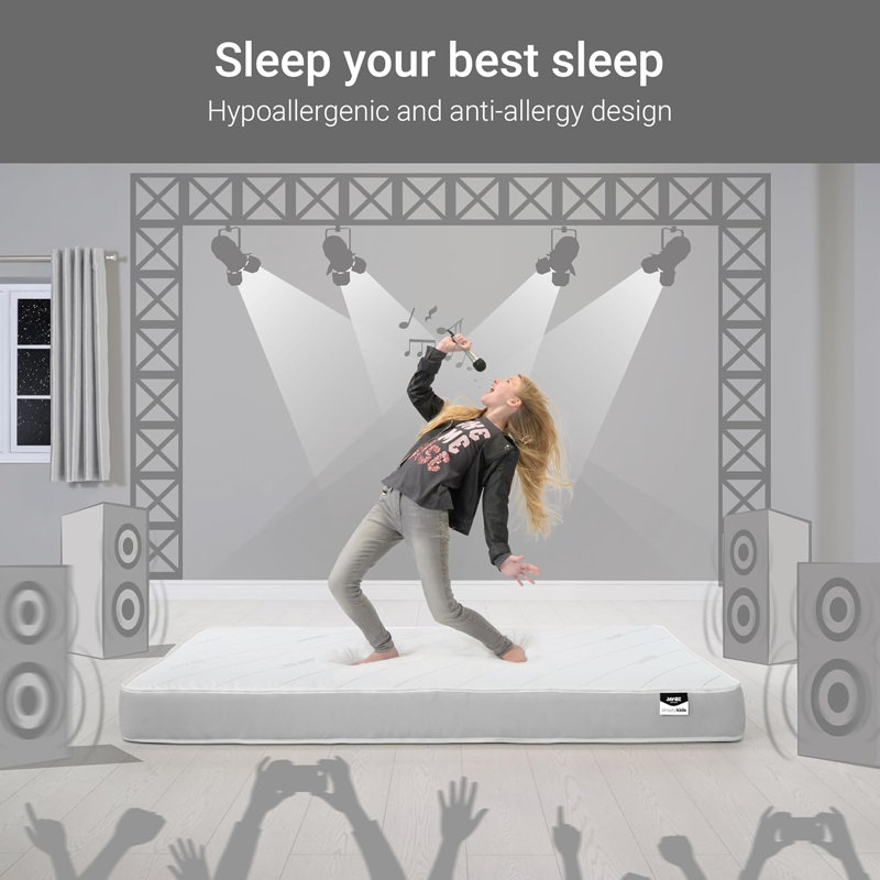 Simply Kids Jay-Be Innerspring / Coil Mattress, Single (3')