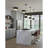 Glass and Linen Flush Mount-867020782