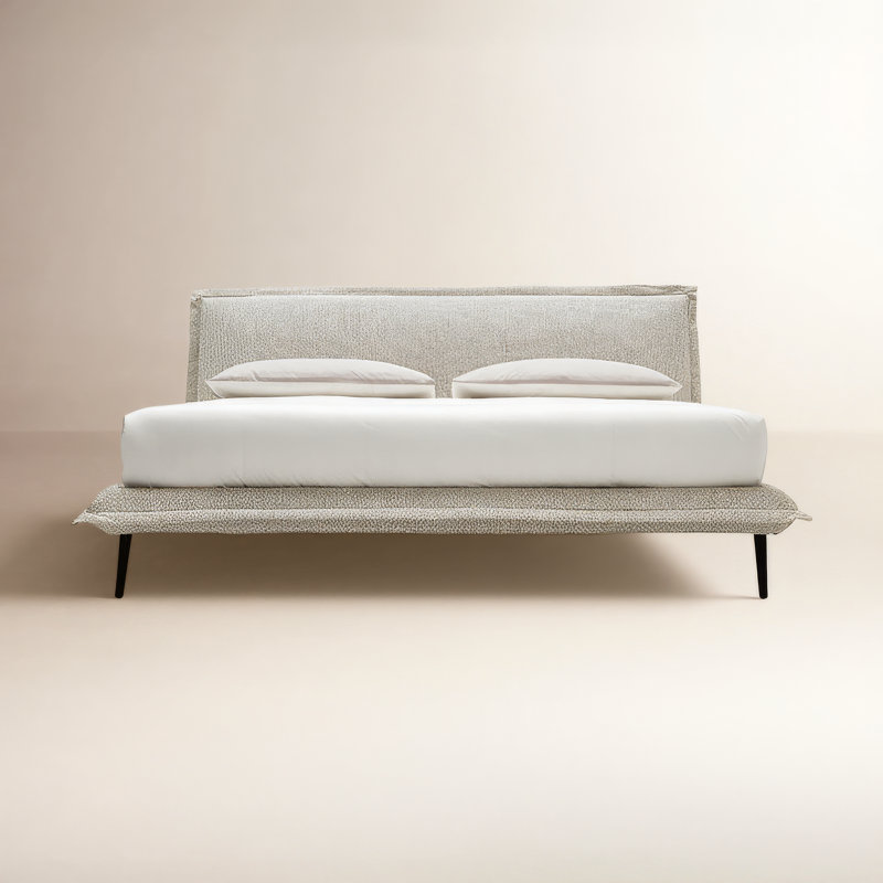 Fluff Fully Upholstered Platform Bed, Queen