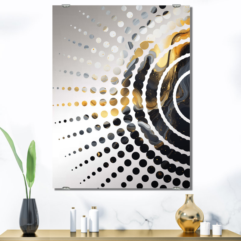 Marble Essence V - Miroirs muraux décoratifs abstraits en marbre MIR137837, 40 po x 30 po
