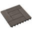 Vidaxl 11X Decking Tiles WPC Interlocking Floor Deck Tile 1 Sqm Multi Colours-129097045