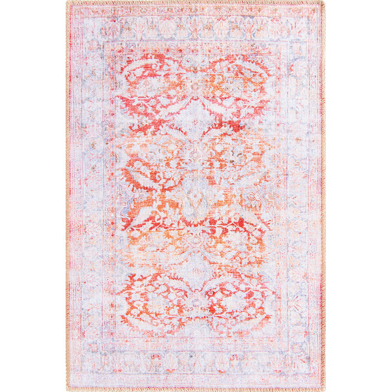 Mcclamma Chenille Oriental Indoor Rug, Rectangle 2' x 3'