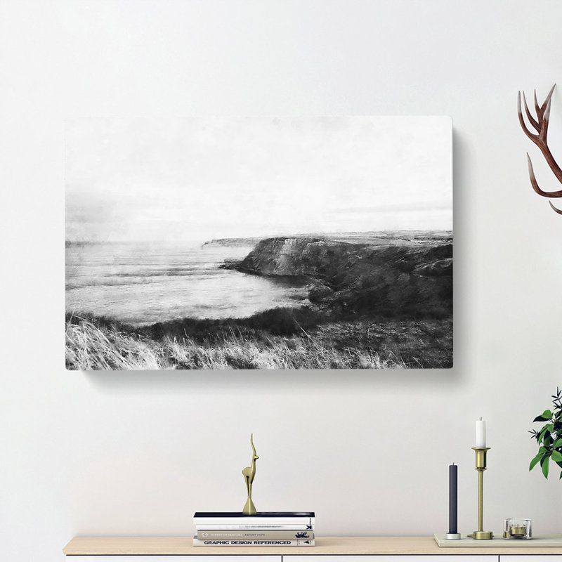 Port Mulgrave In North Yorkshire - Wrapped Canvas, 50cm H x 76cm W x 3cm D