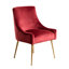 Fauteuil rembourré en velours Cullars-1961676197