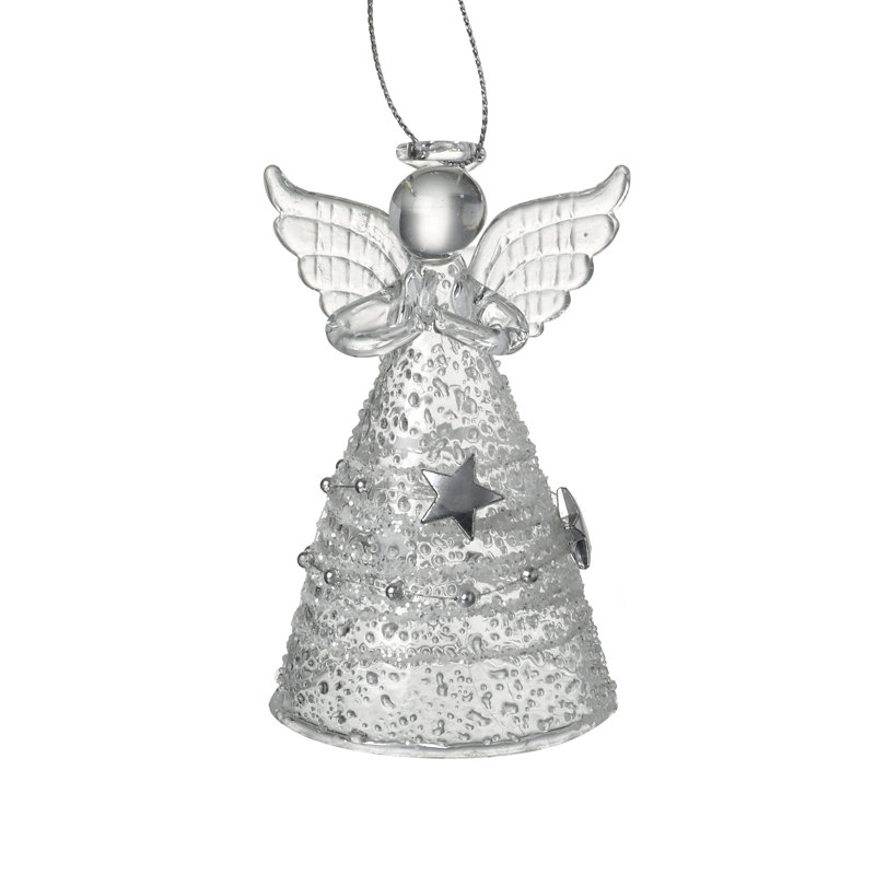 Mcdaniel 10cm Glass Hanging Figurine Ornament