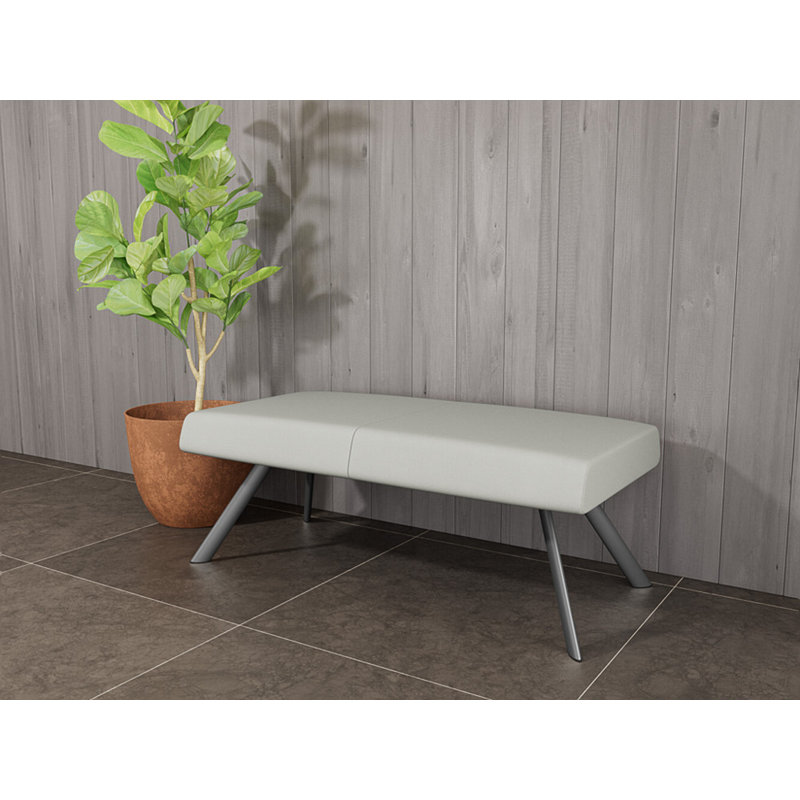 Banc de réception Willow, Gris anthracite, Patriot Plus Dove - Vinyle facile à nettoyer