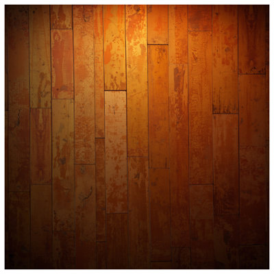 Distressed Wood Planks Comforter