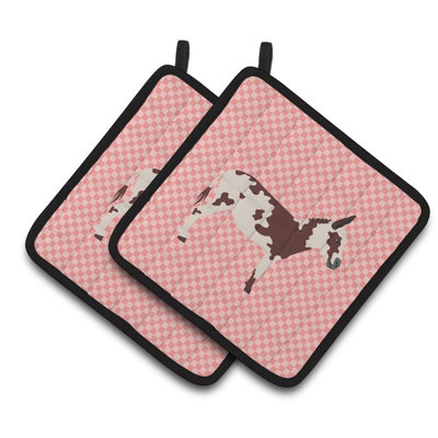 Cuisinier poignée à donkey à carreaux à carreaux américains caroline