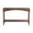Rustic Console Table with Shelf