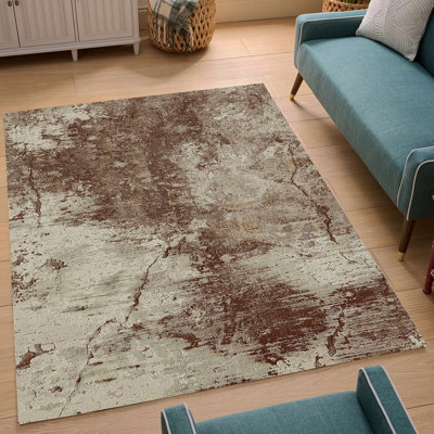 Taupe artistique 7 pi 10 po X 10 pi 6 po Tapis
