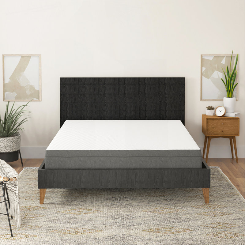 8" Daisy Firm Memory Foam Mattress With Edge Support And Air Grid Twin Long, Twin