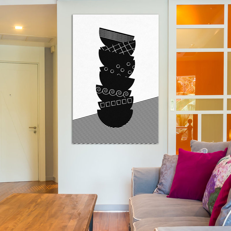 «Bowls», art, H 12 po x l 8 po x P 0,75 po, Toile