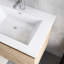 Ensemble de meuble-lavabo double 60 po avec plateau en résine 60 po-1452762260
