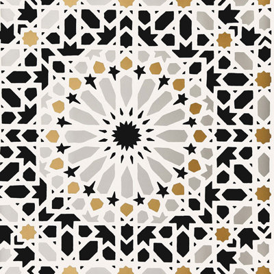 Nasrid Palace Mosaic Wallpaper