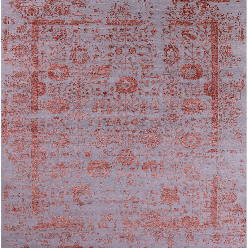 Oriental Indoor Rug, Square 7'