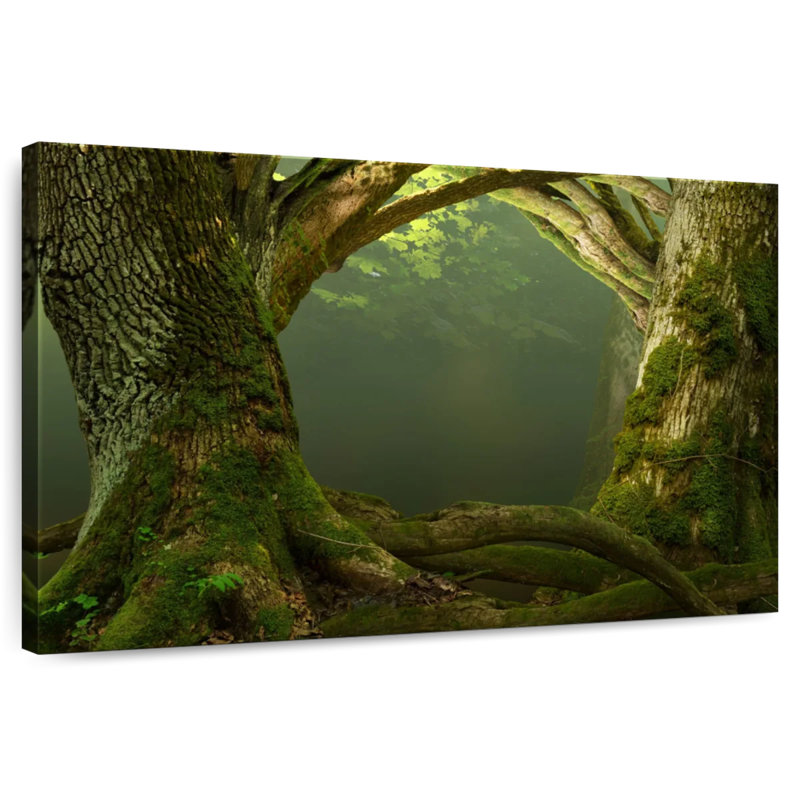 Harnek Mossy Trees, 32" H x 48" W