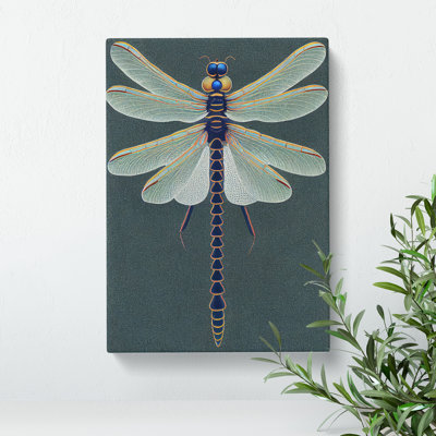 Legendary Dragonfly - Wrapped Canvas
