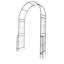 Arche de jardin en métal l 55 po x H 94,5 po