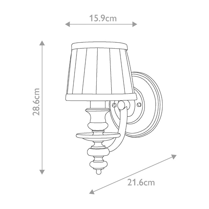 Reeder Armed Sconce